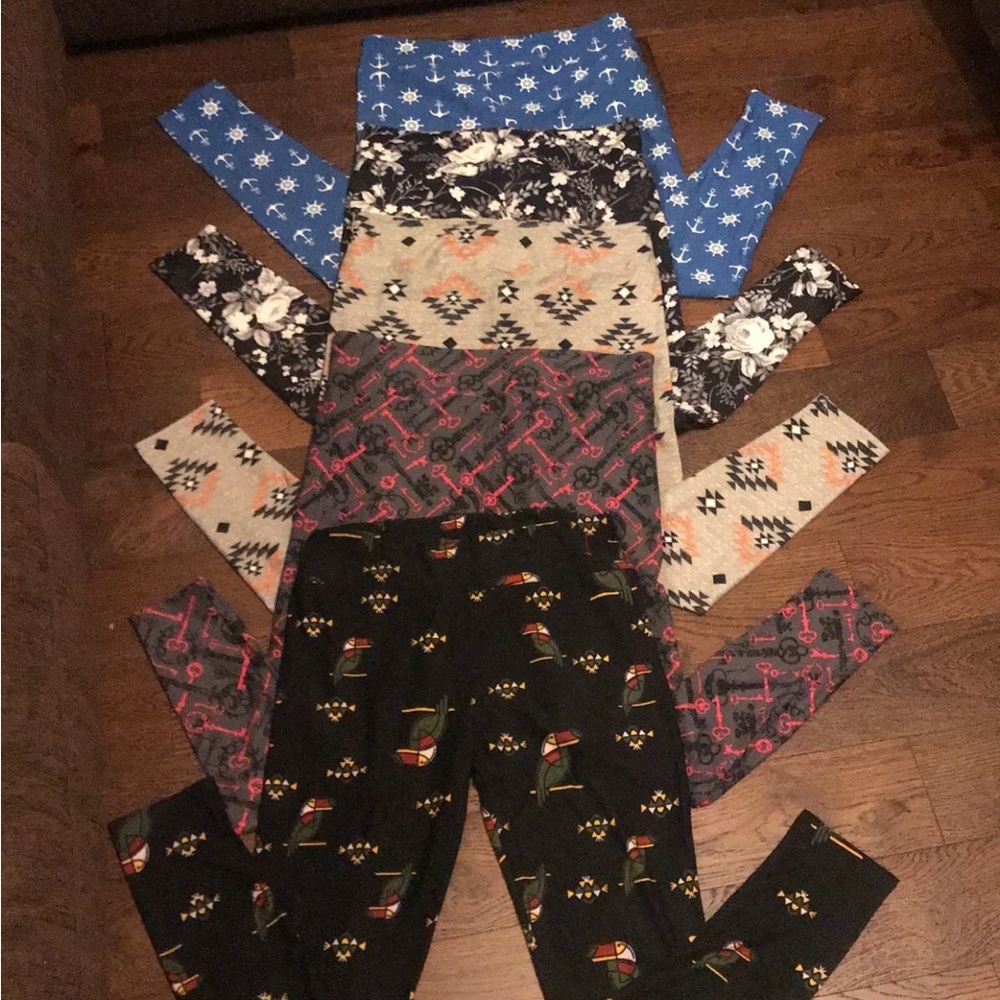 LuLaRoe legging Brand New 5 pairs
